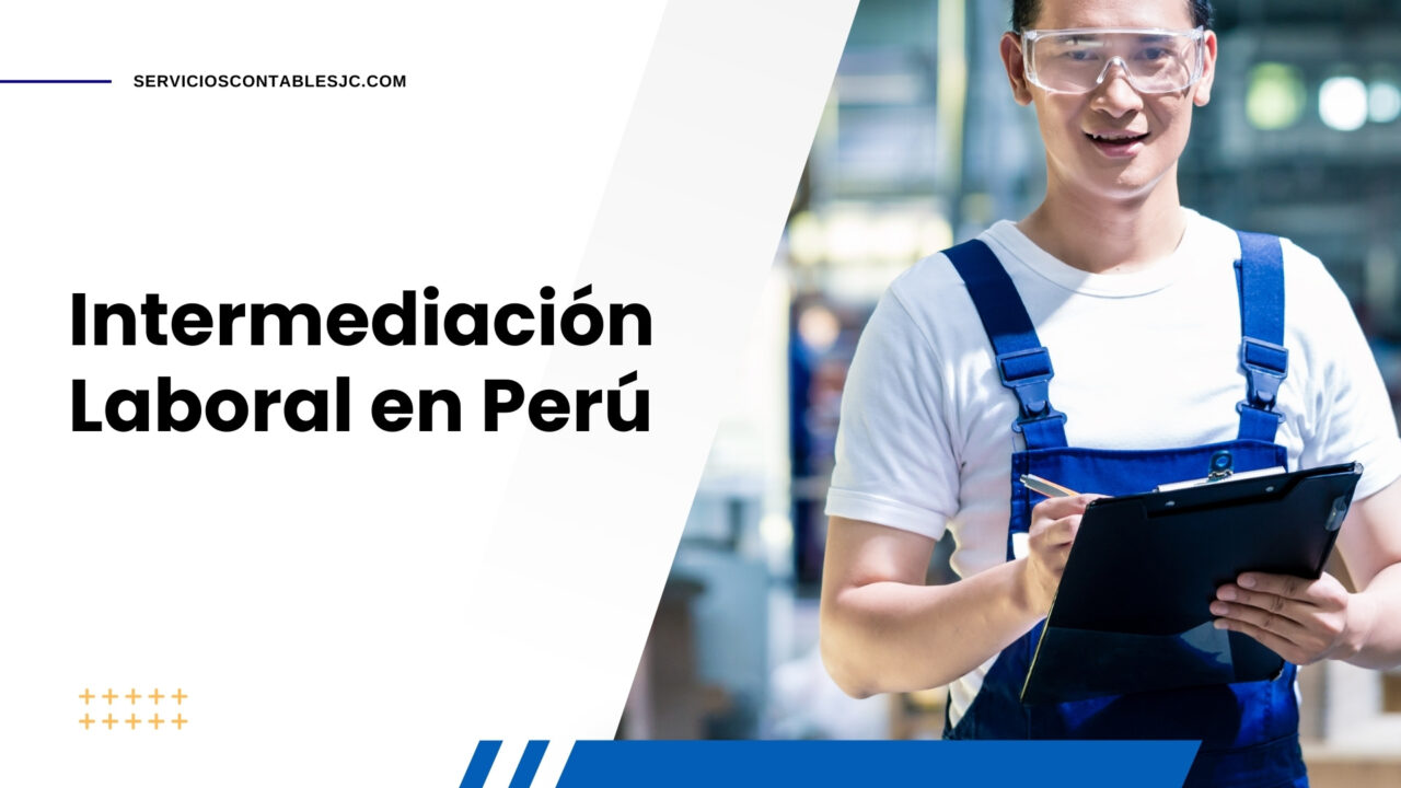 Intermediación laboral en el Perú 2024